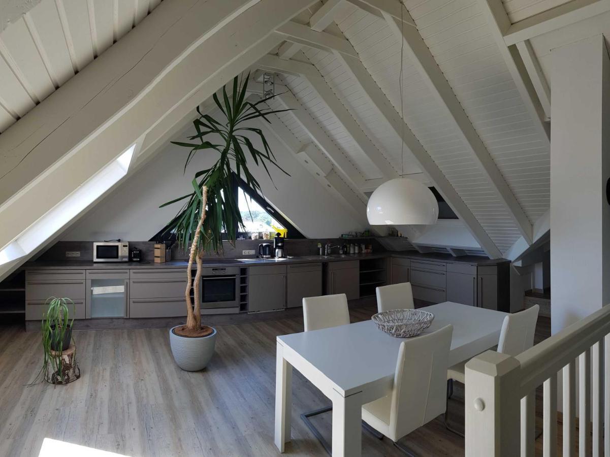 Ferienhaus Luise Urlaubslust ทรัสเซนไฮเดอ ภายนอก รูปภาพ