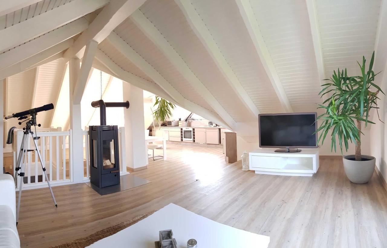 Ferienhaus Luise Urlaubslust ทรัสเซนไฮเดอ ภายนอก รูปภาพ
